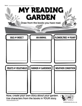 My Reading Garden Activity Sheet-R1