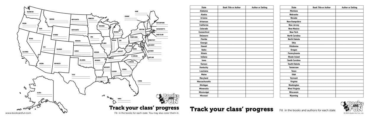 Track Read And Grow Across America Web Image